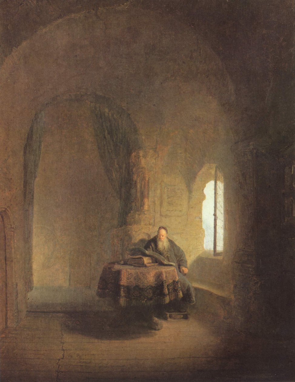 Santa Anastácia, c.1660 de Rembrandt van Rijn