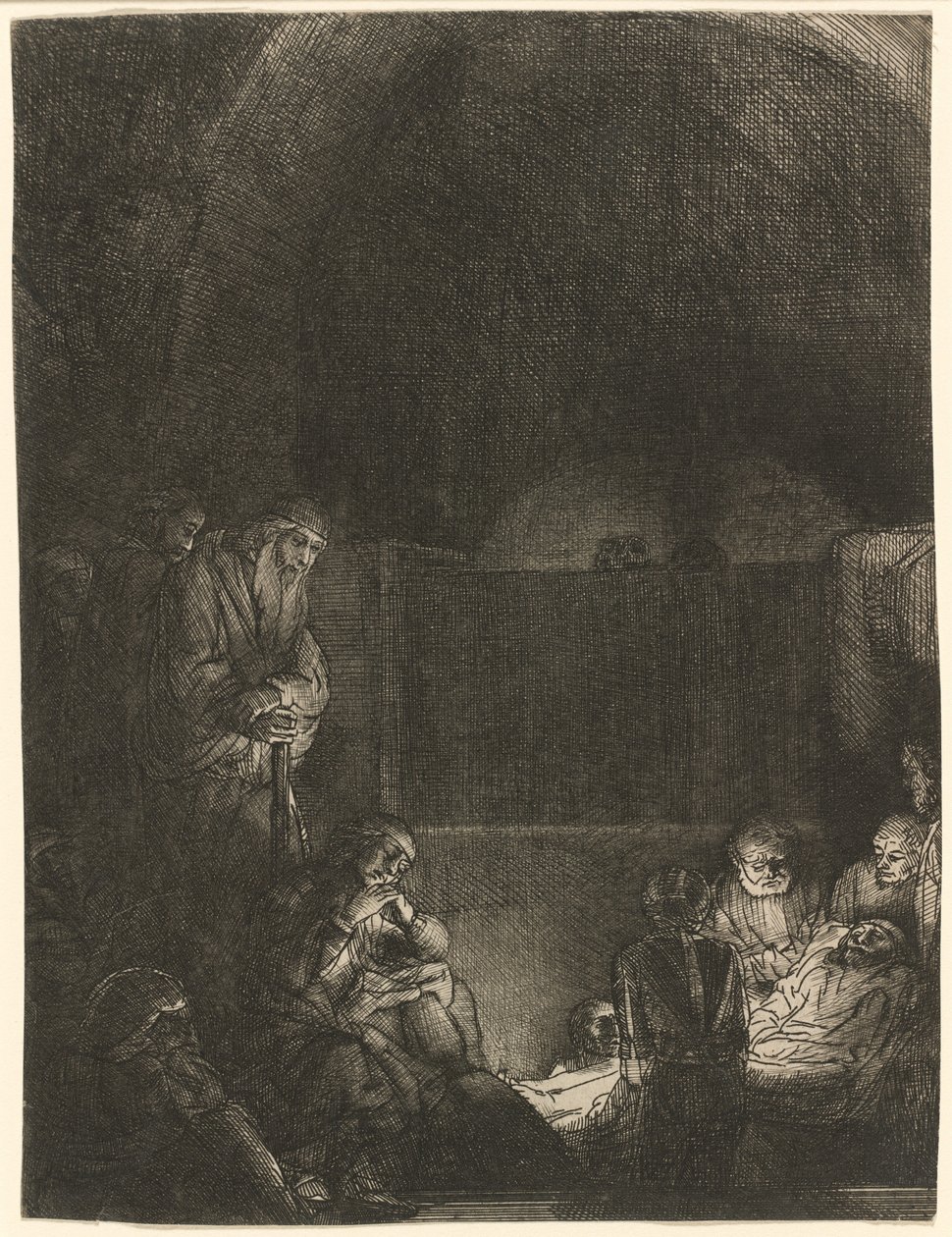 O sepultamento de Rembrandt van Rijn