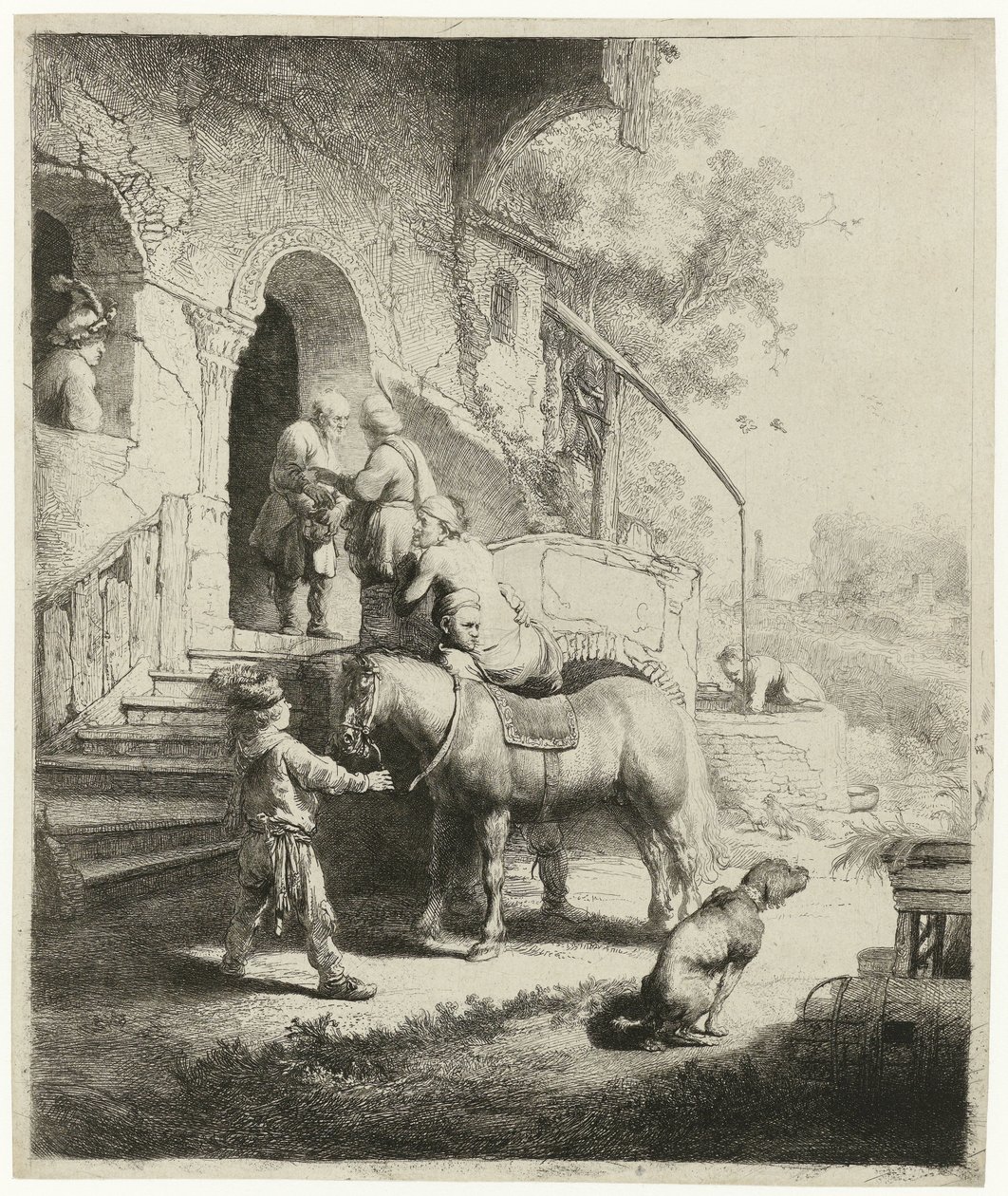 O bom samaritano de Rembrandt van Rijn