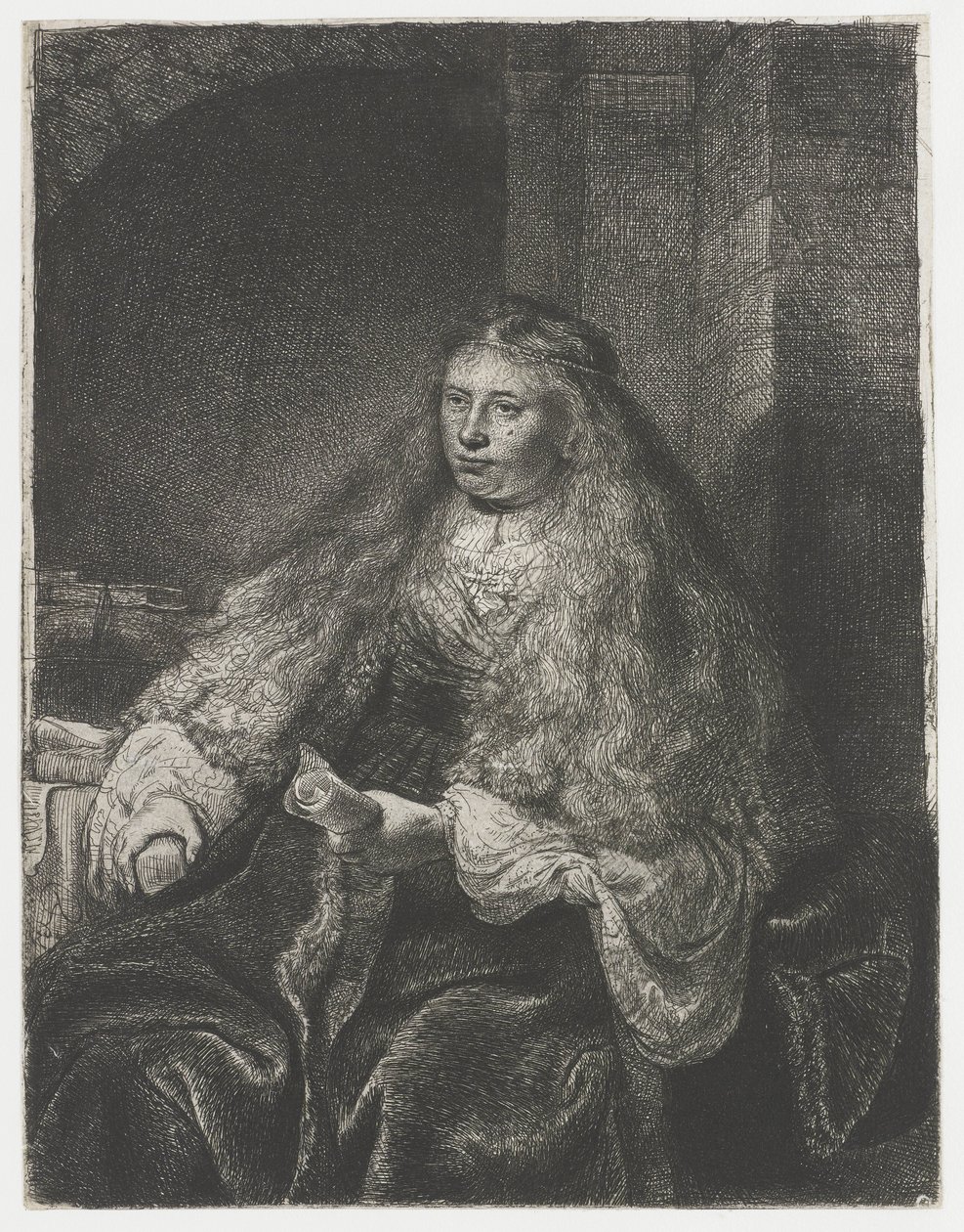 A grande noiva judia de Rembrandt van Rijn