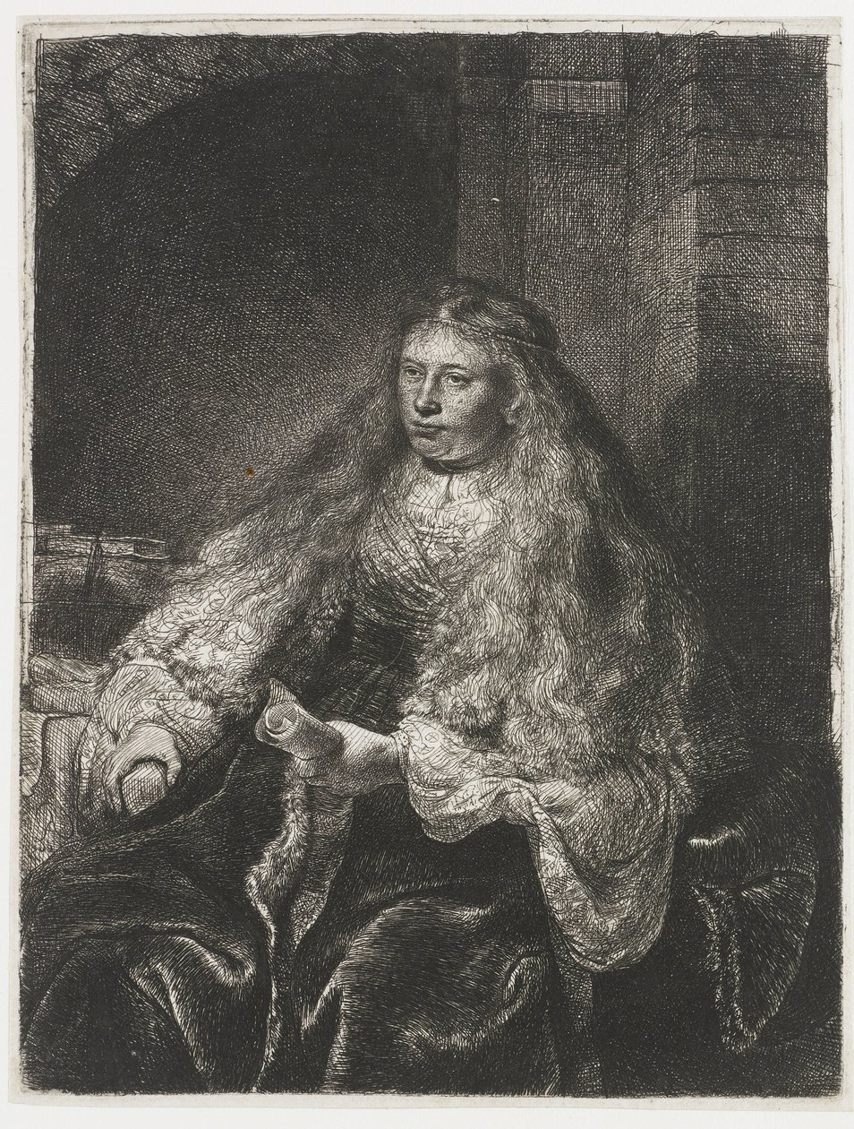 A grande noiva judia de Rembrandt van Rijn