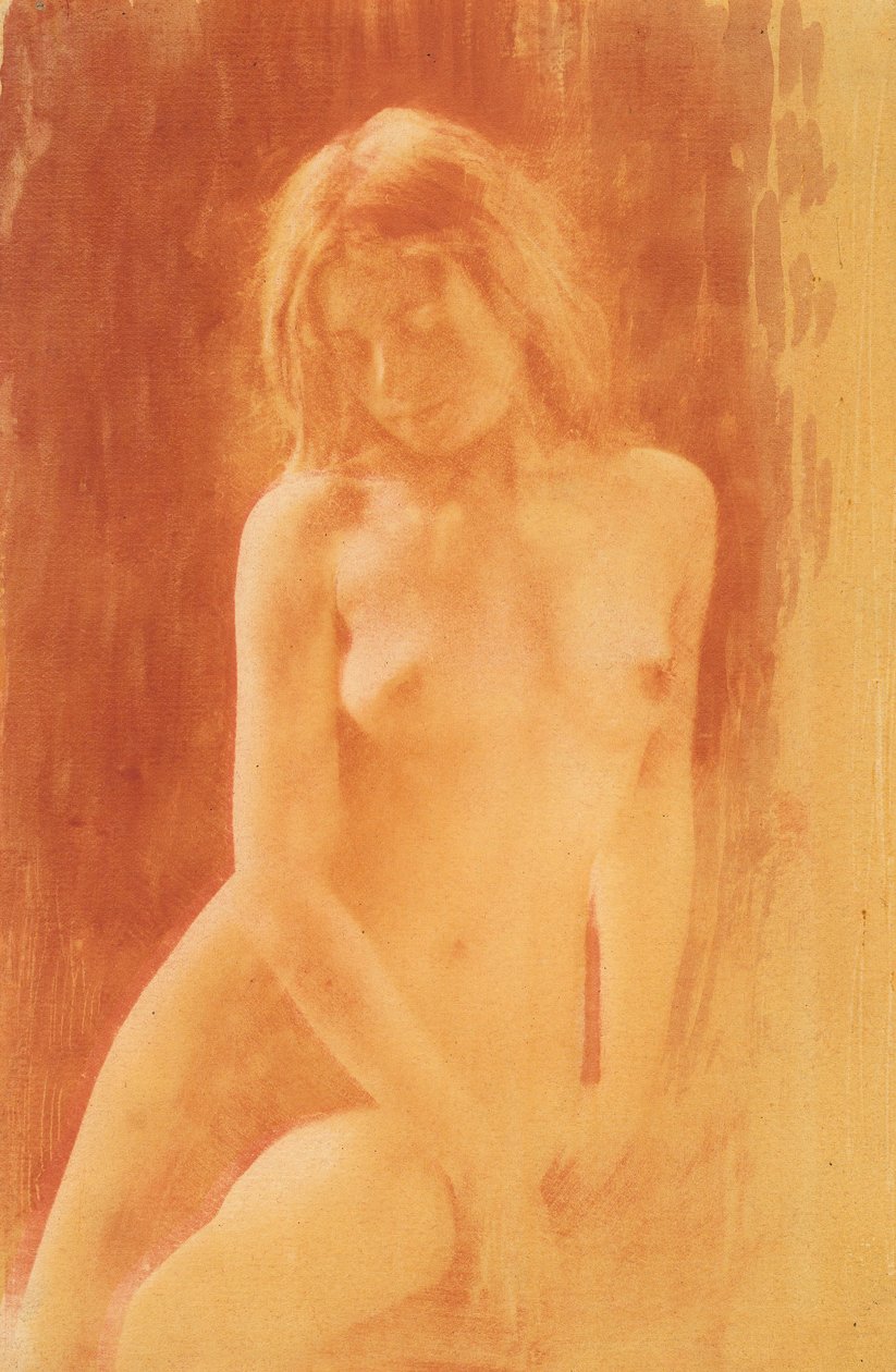 [Estudo em Laranja], 1904. de René Le Bègue