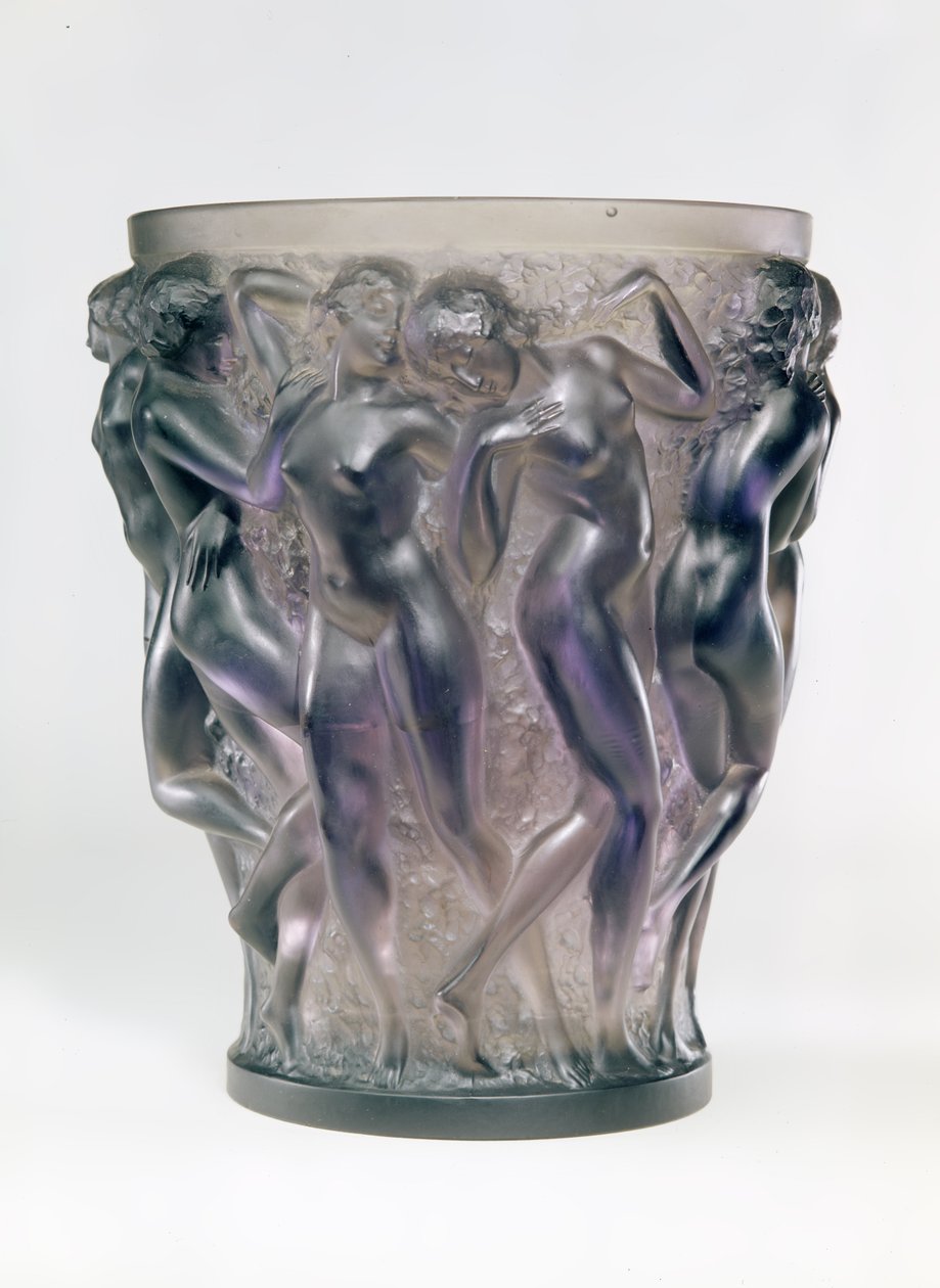 Bacchantes vaso de Lalique, c.1902 de Rene Jules Lalique