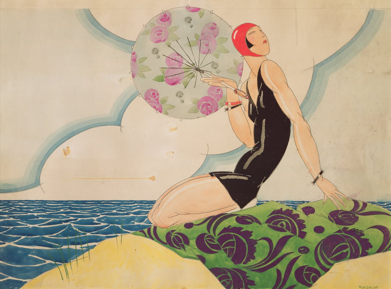Banhista, c.1925 de Rene Vincent