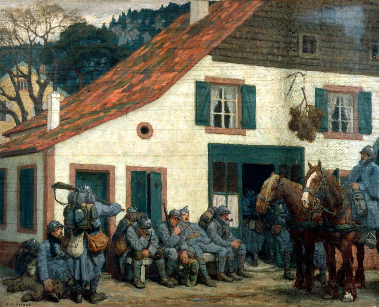 A Paragem de René François Xavier Prinet
