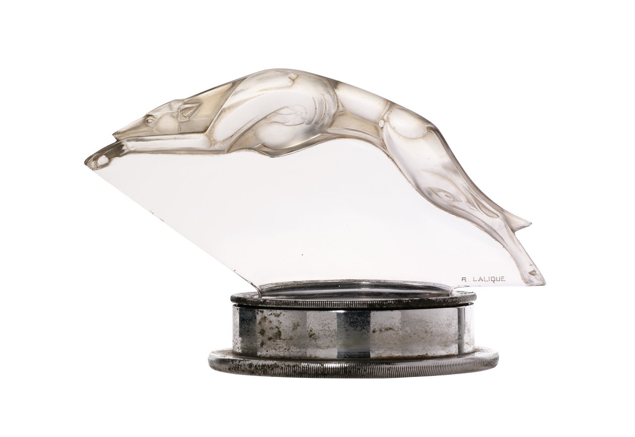 Mascote Levrier raro de Rene Jules Lalique