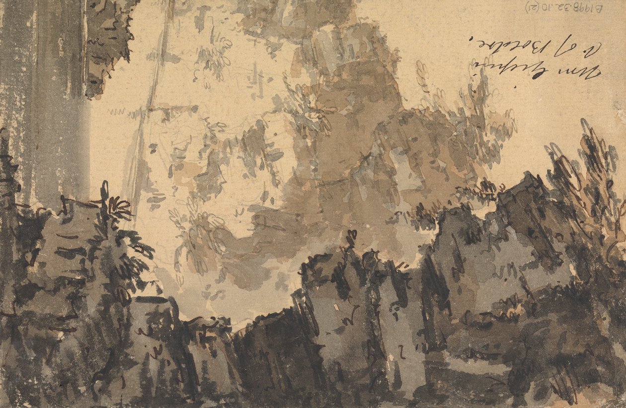 Paisagem (inacabada) de Rev. William Gilpin