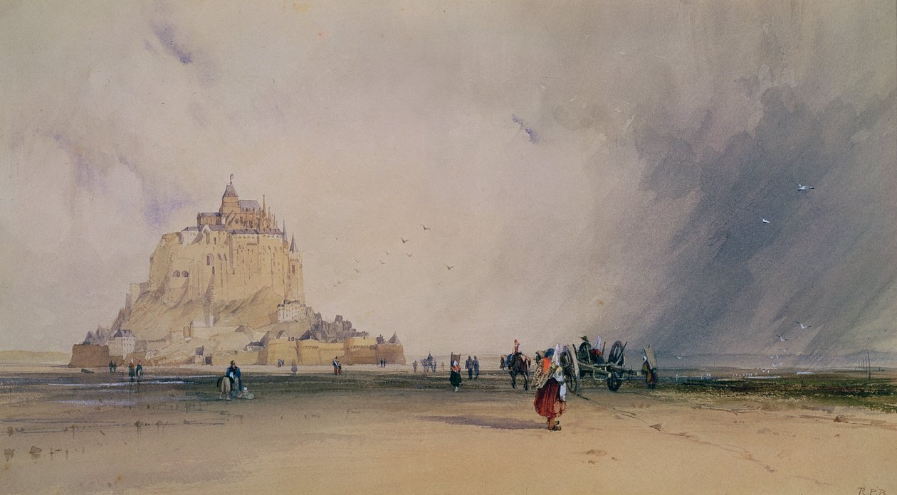 Mont Saint Michel de Richard Parkes Bonington