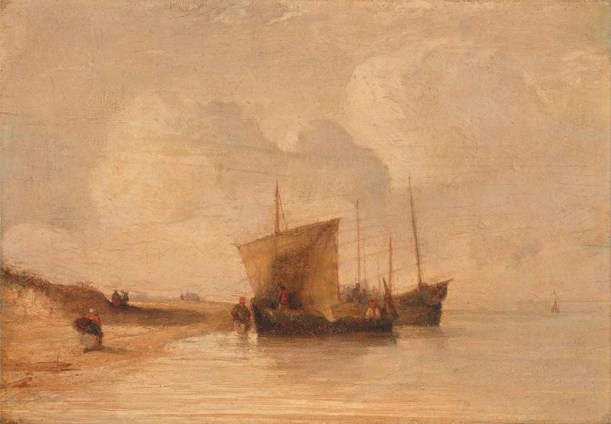 Costa da Normandia de Richard Parkes Bonington