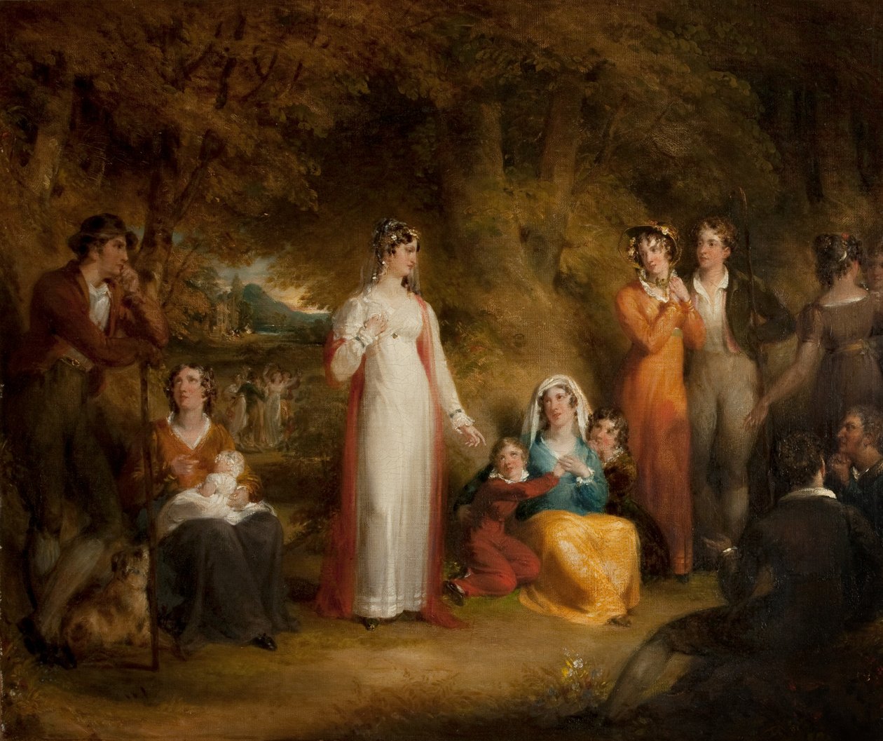 A noiva da aldeia de Richard Westall