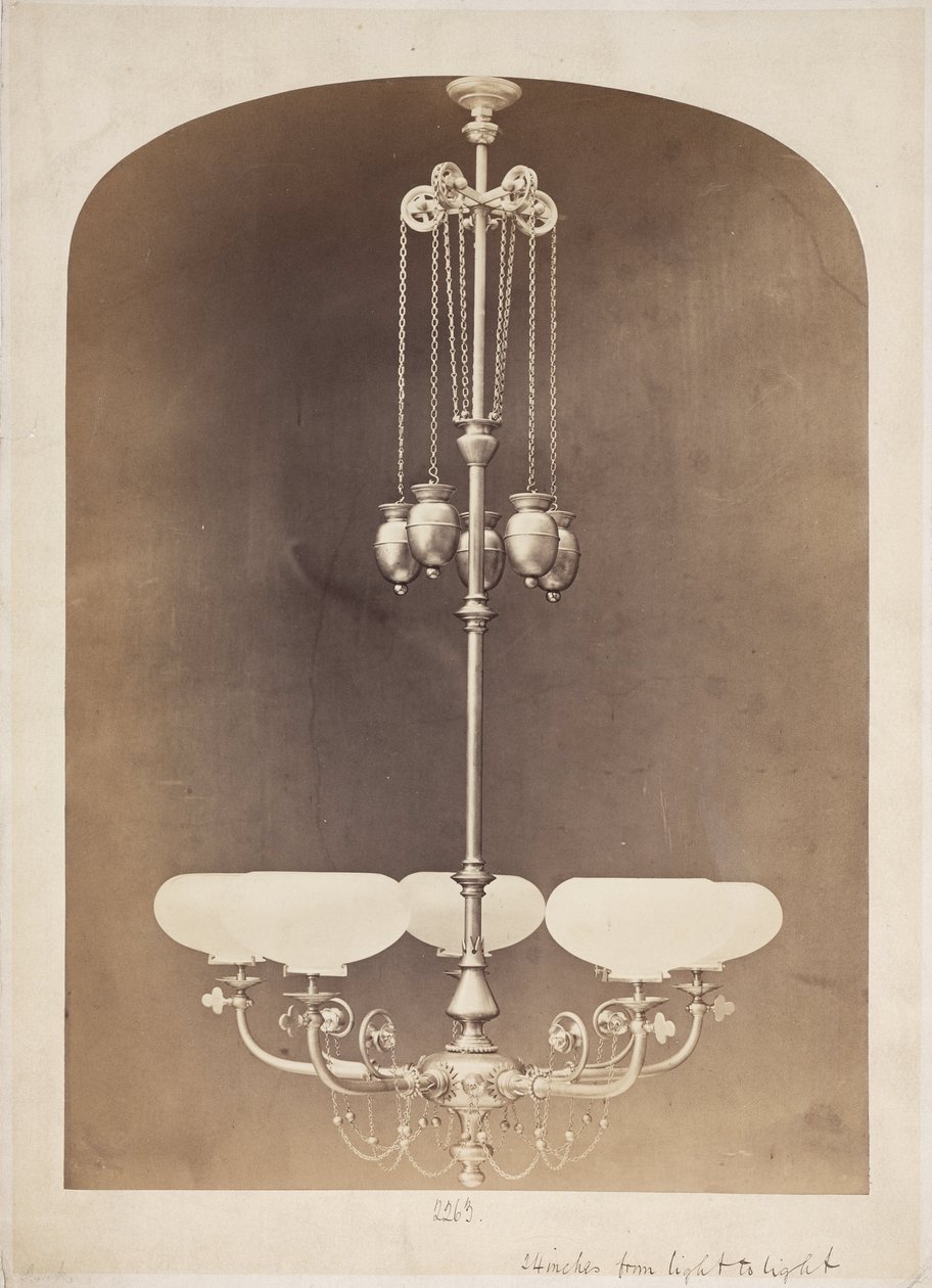 Gasolier, c 1880 de John Pardon