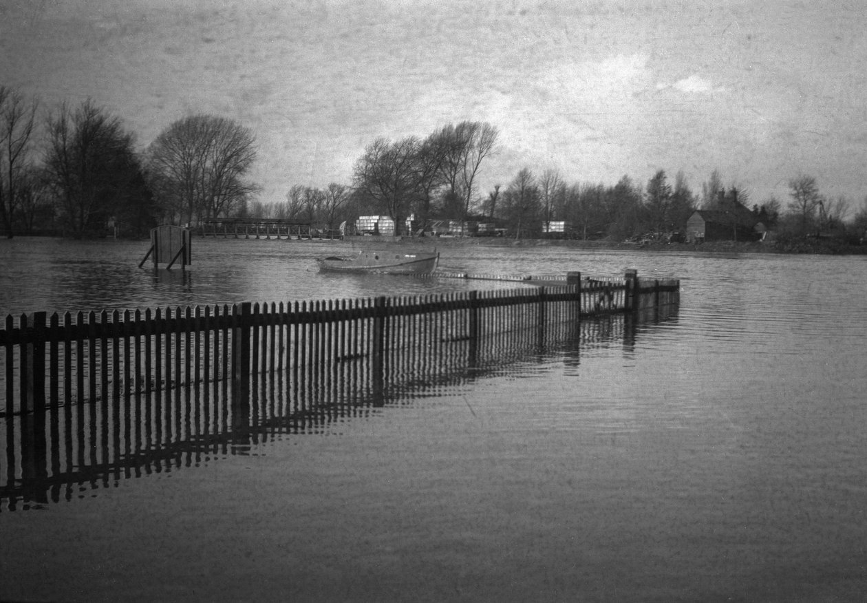 O rio Tâmisa inundado de John Pardon