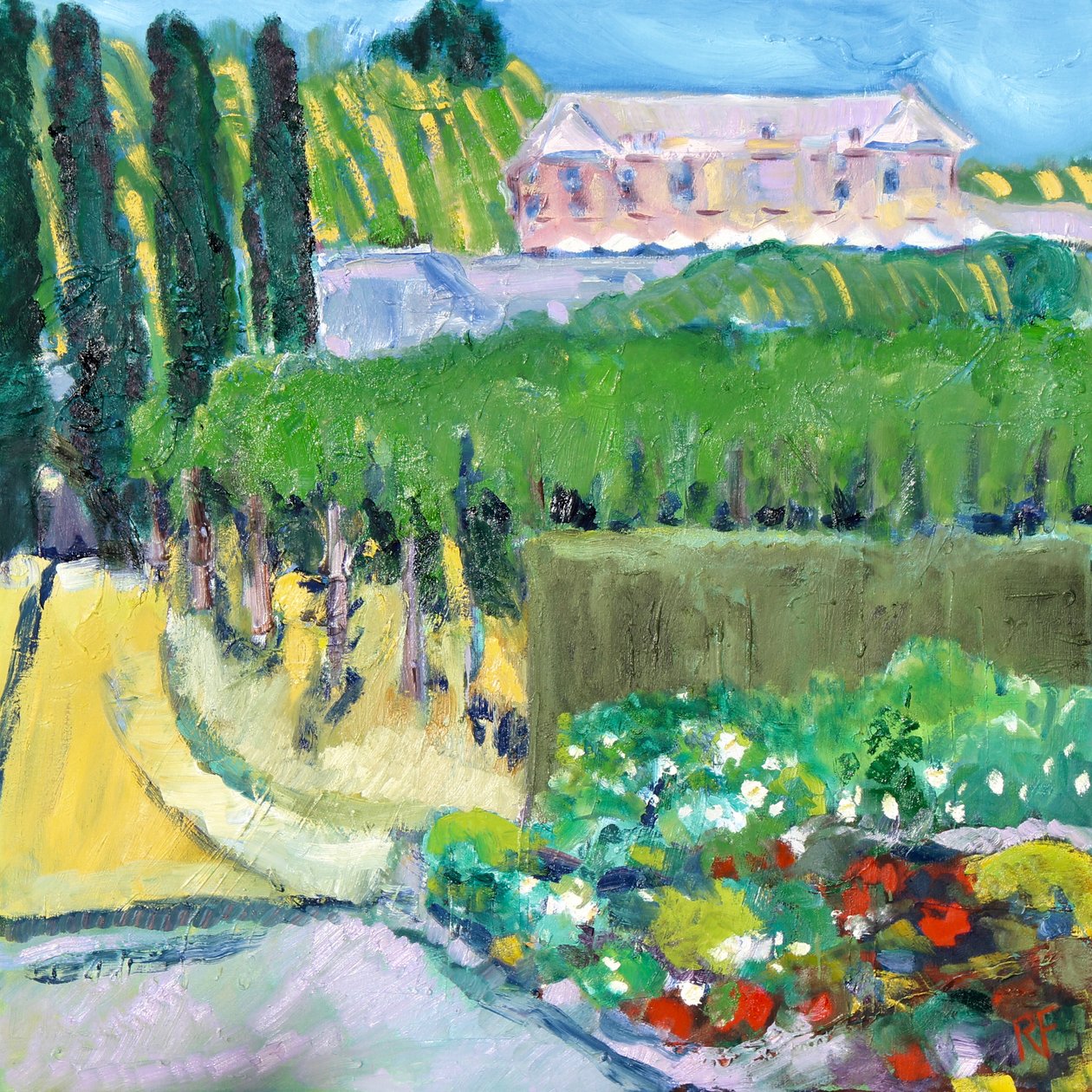 Chateau on the Hill, 2019 de Richard Fox