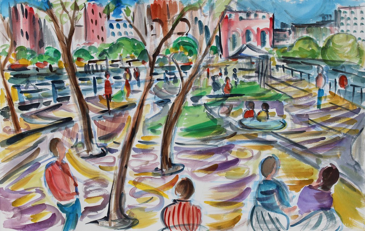 Hudson River Park, 2013 de Richard Fox