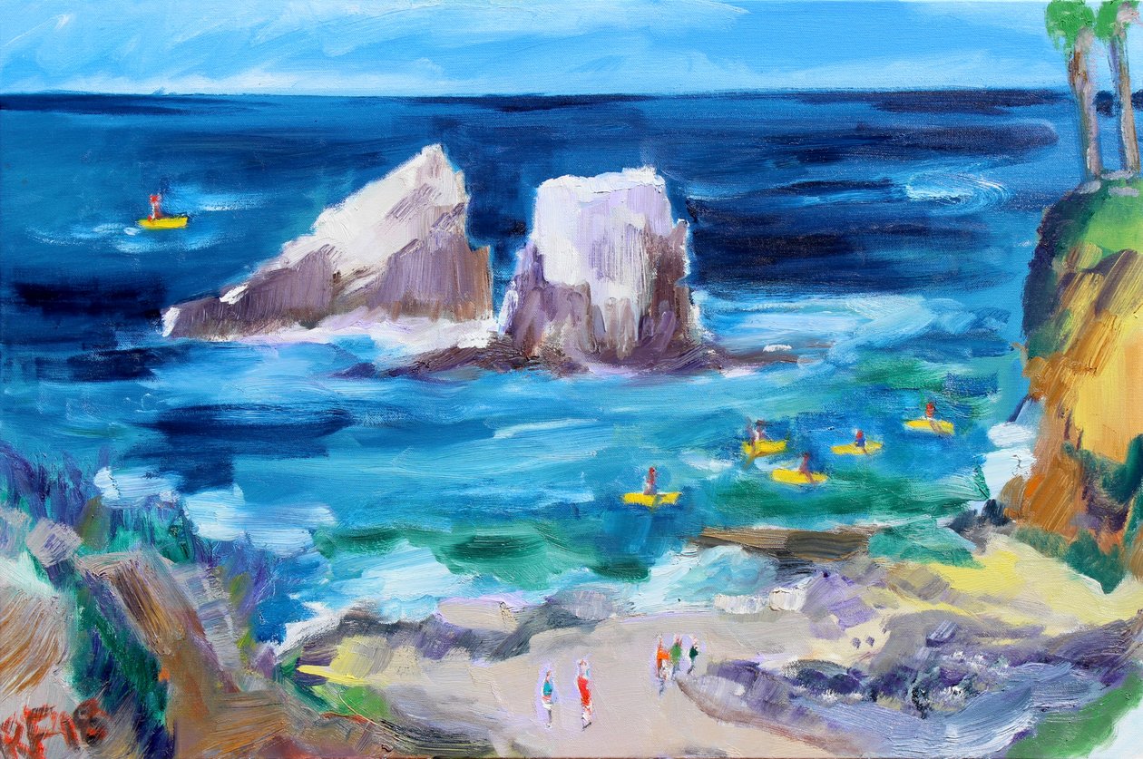 Seal Rock, Laguna, 2018 de Richard Fox