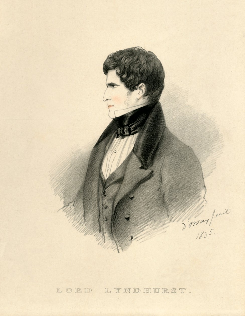 Lorde Lyndhurst, 1835. de Richard James Lane