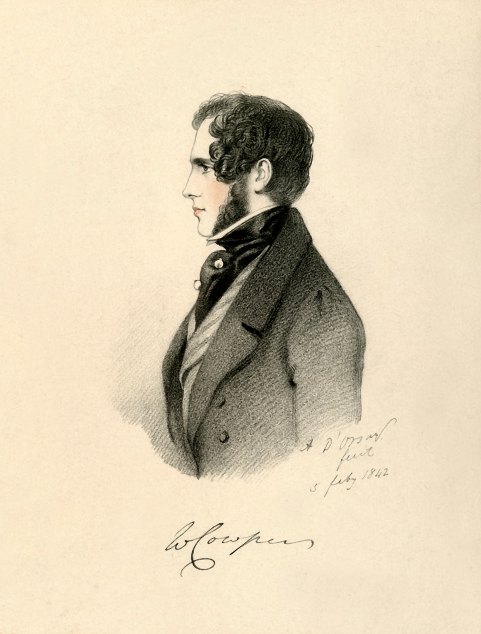 William Cowper, 1842. de Richard James Lane