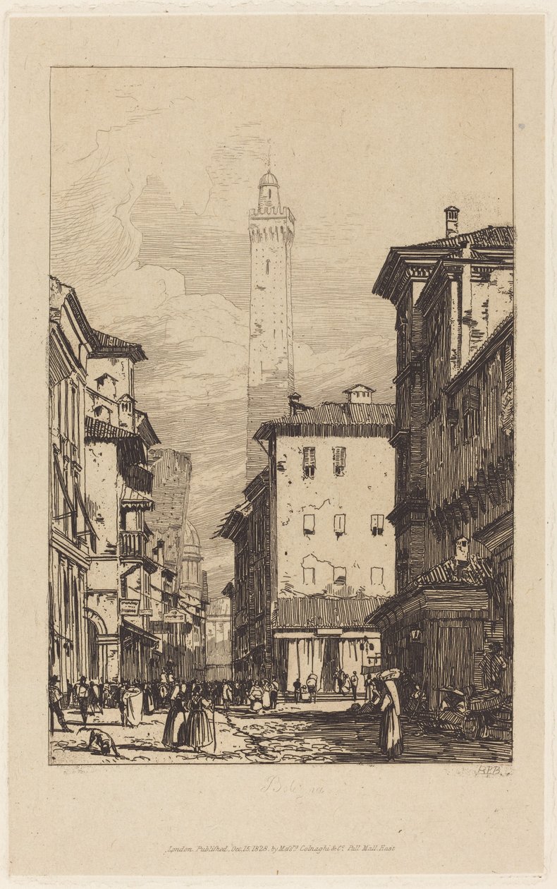 Bolonha de Richard Parkes Bonington