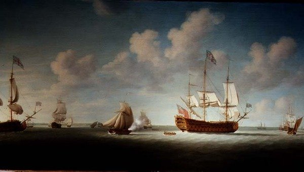 Pintura Marítima de Richard Paton