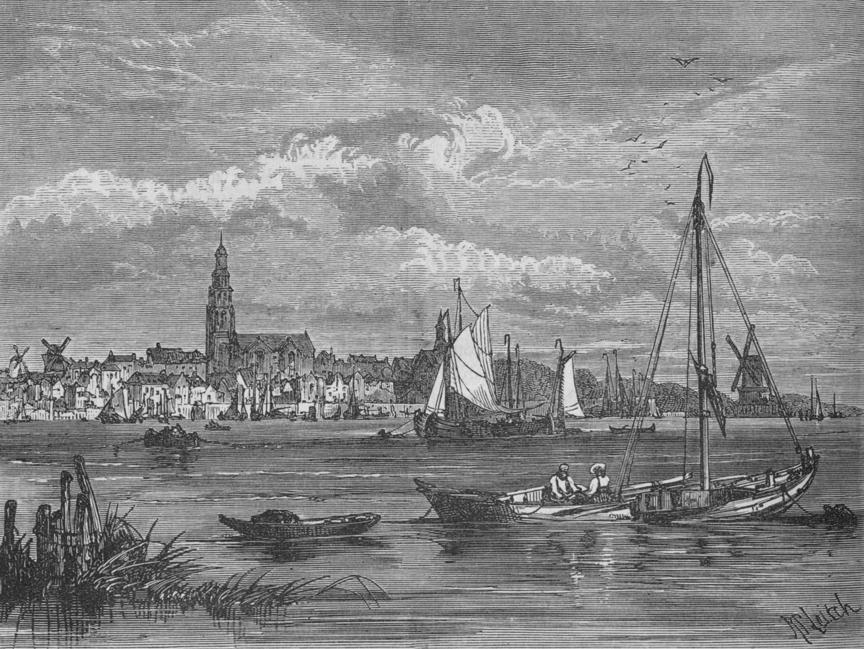 Flushing, c1880 de Richard Principal Leitch