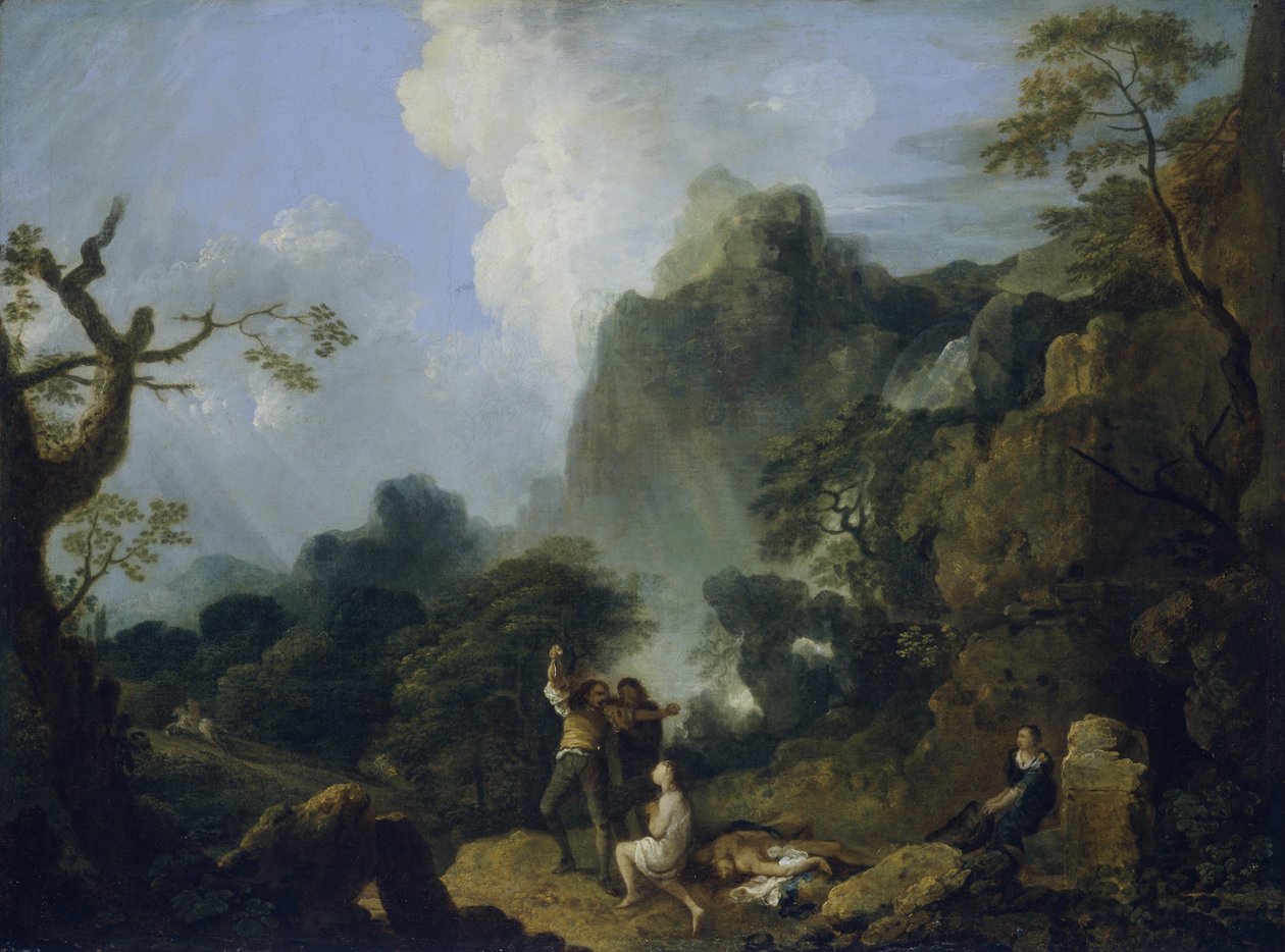 Paisagem com Banditti de Richard Wilson