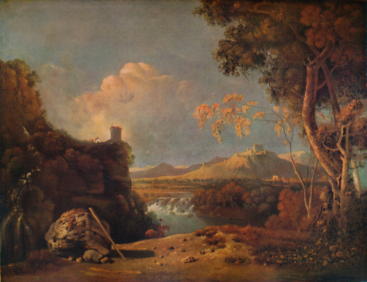 O Monge Branco, c1765, 1938 de Richard Wilson