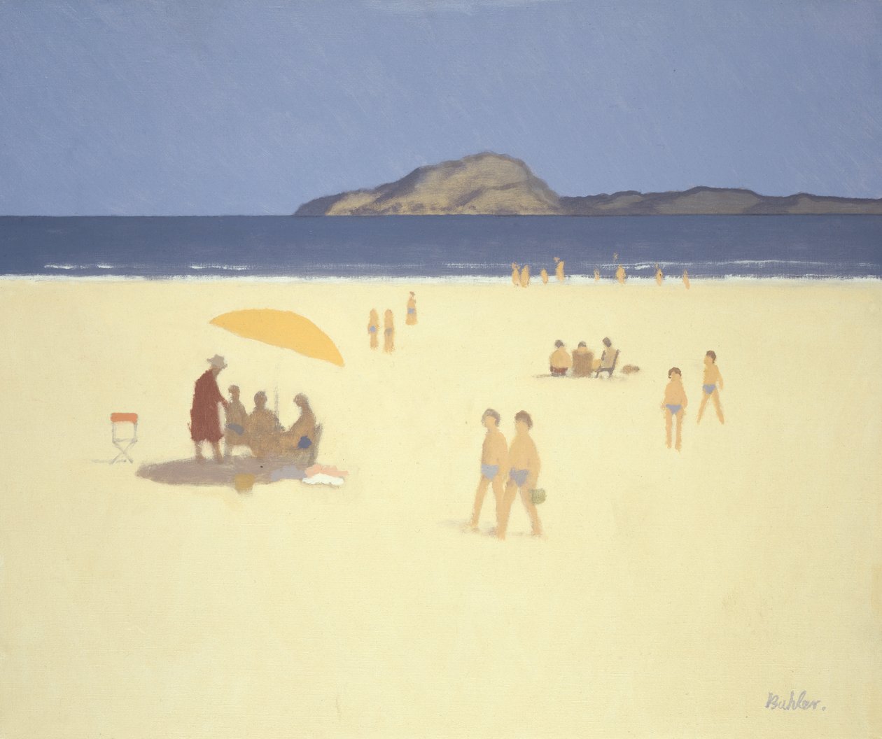 Uma praia brittany de Robert Buhler