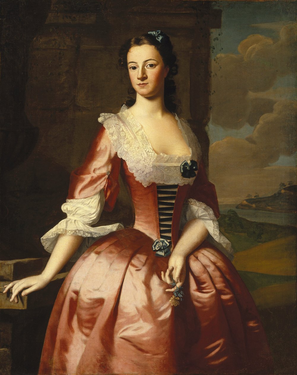 Retrato de uma mulher de Robert Feke