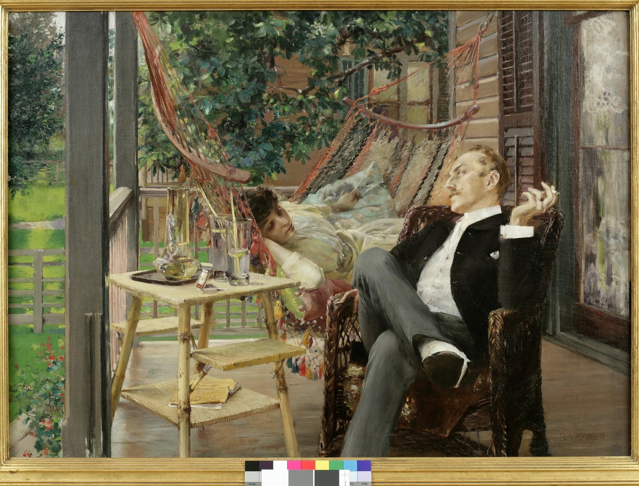 Dois ociosos, 1888-9 de Robert Frederick Blum