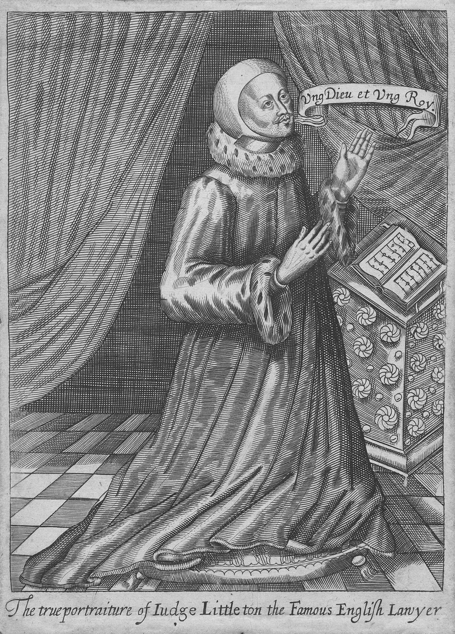 Juiz Thomas Littleton, 1628 de Robert Vaughan