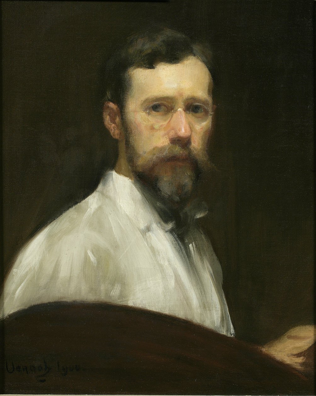 Auto-retrato, 1900 de Robert William Vonnoh