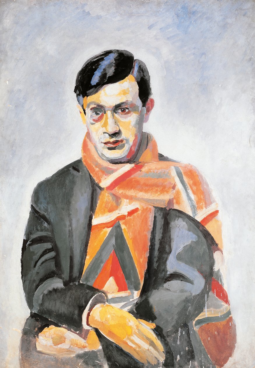 Retrato de Tristan Tzara de Robert Delaunay