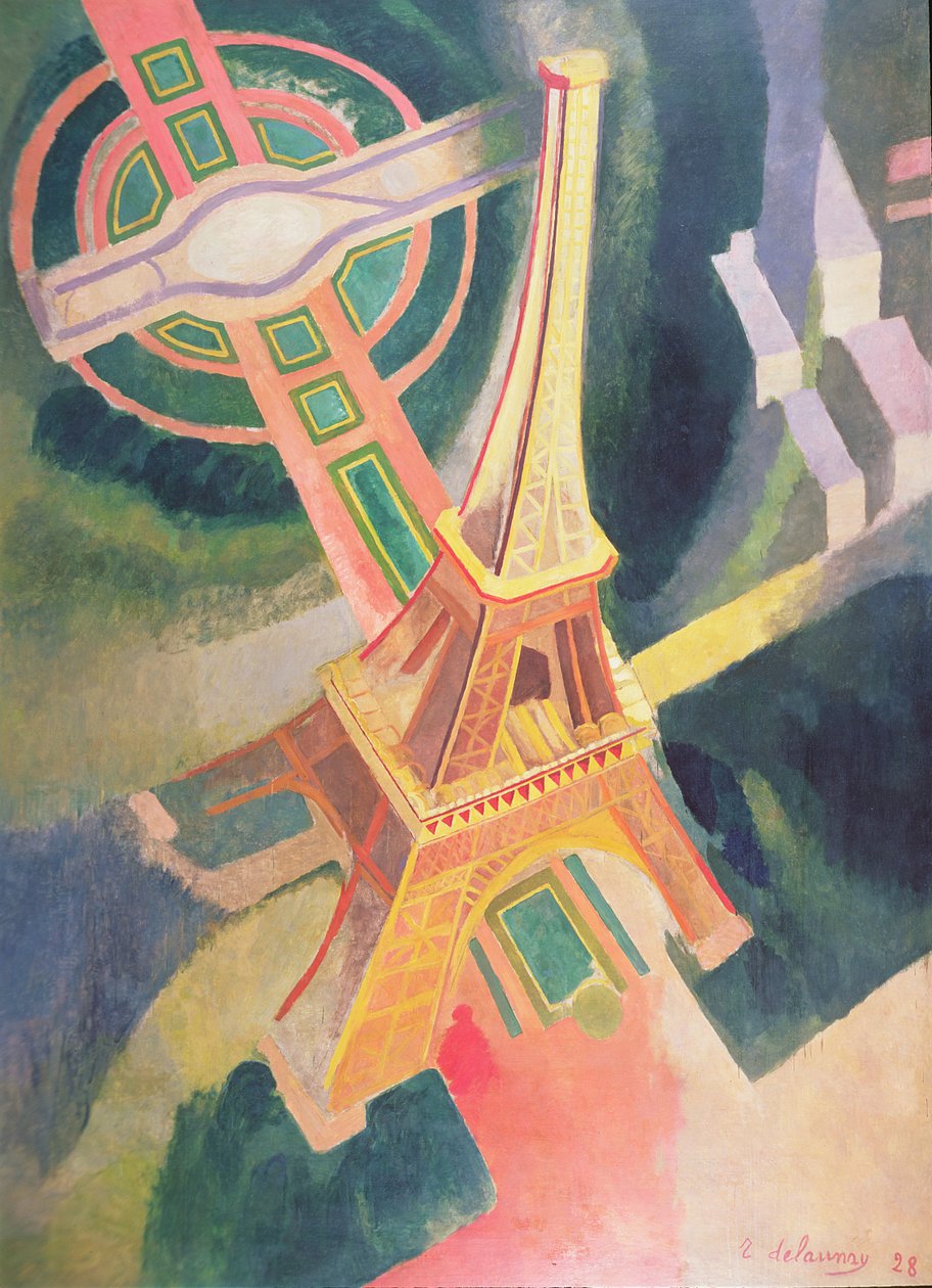 A Torre Eiffel de Robert Delaunay