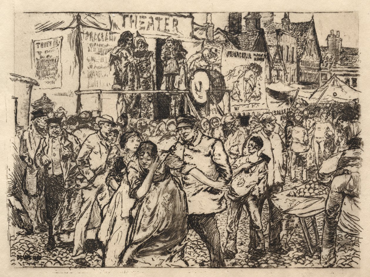 Uma ilustração de Robert Frederick Blum
