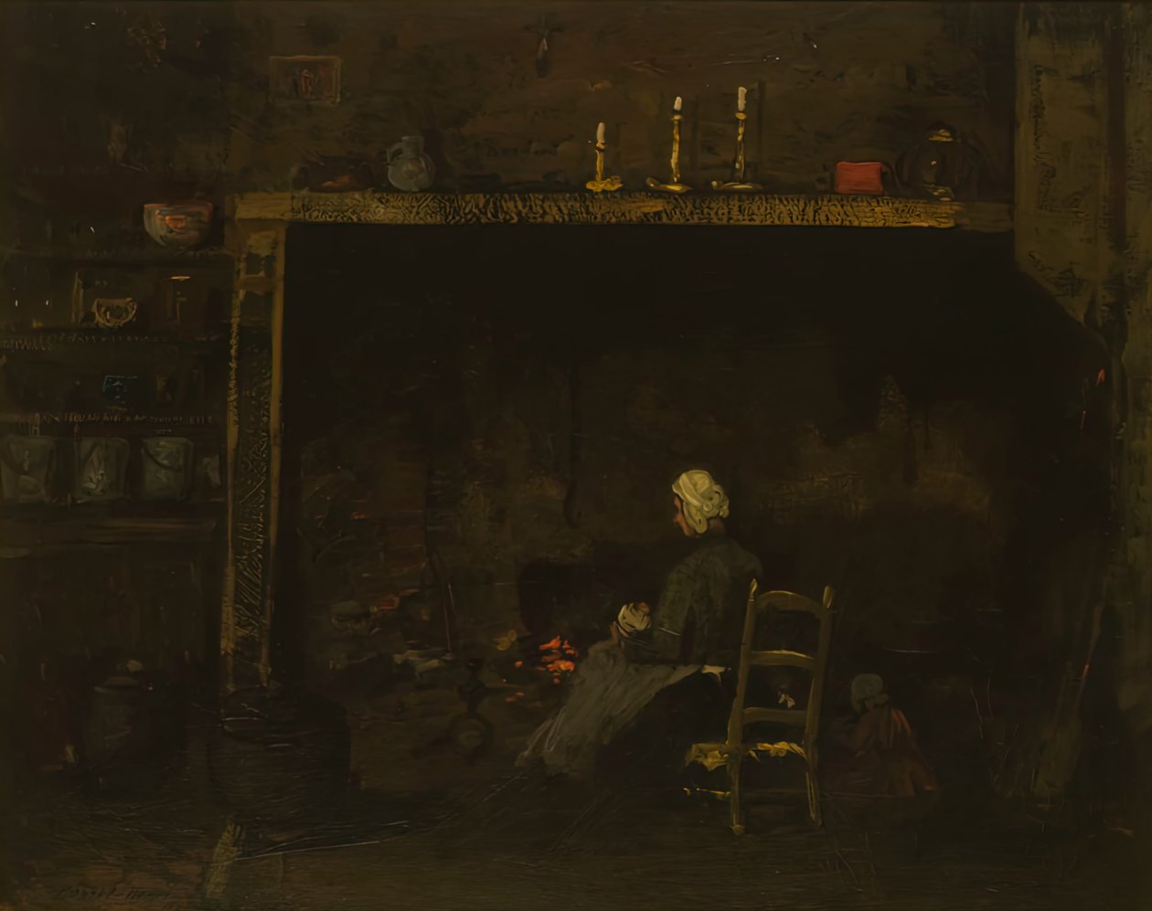Normandia Interior, 1899. de Robert Henri