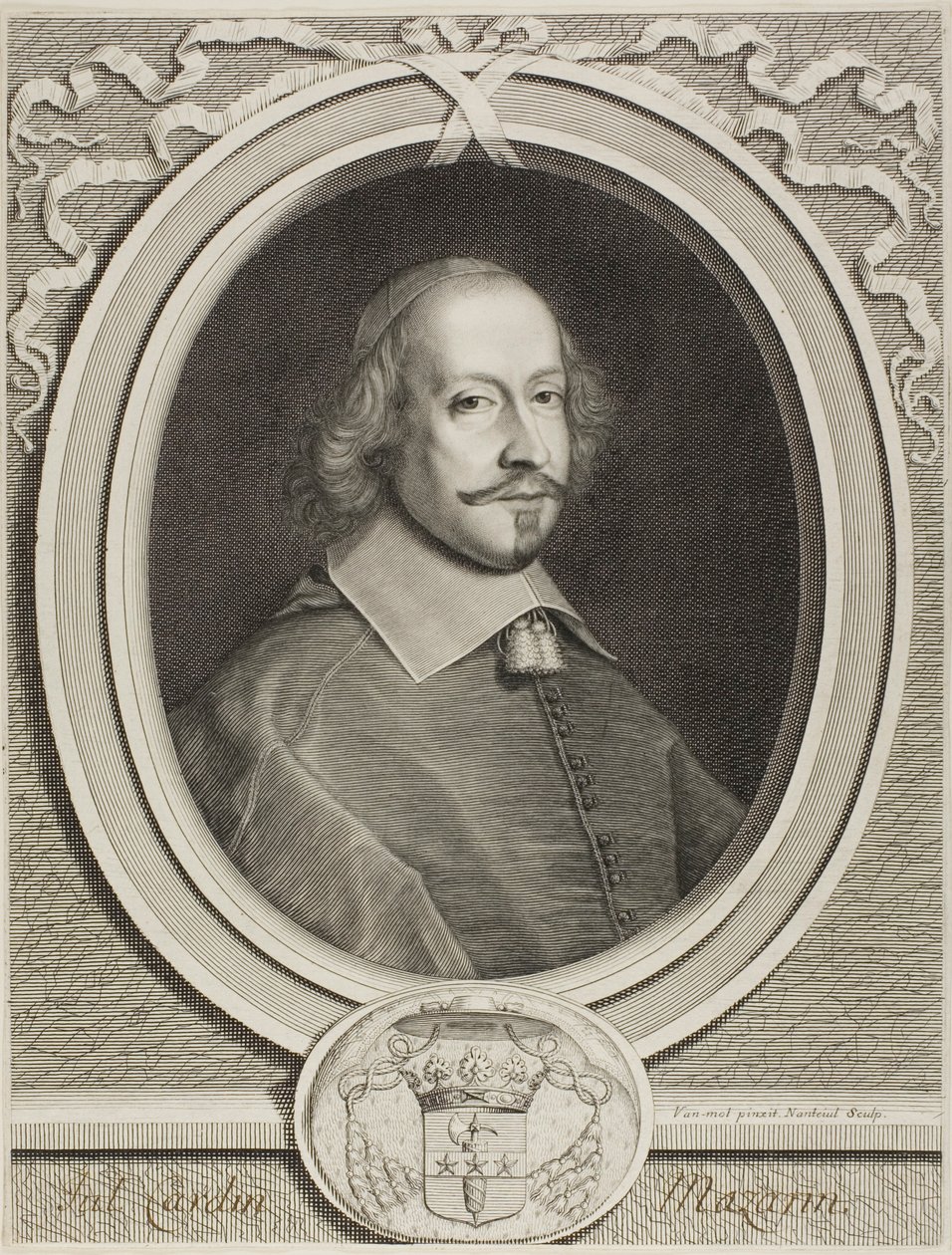 Cardeal Mazarin de Robert Nanteuil