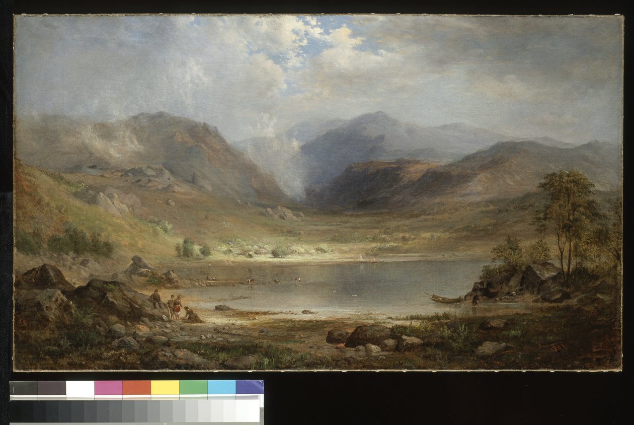 Loch Long (óleo sobre tela) de Robert Scott Duncanson