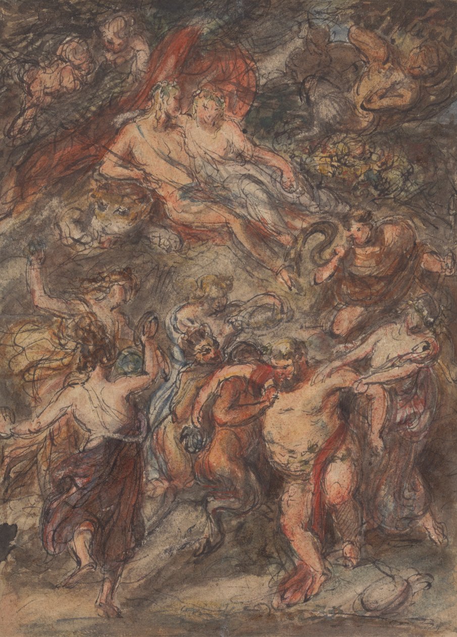 Cenas de Bachanalia de Robert Smirke