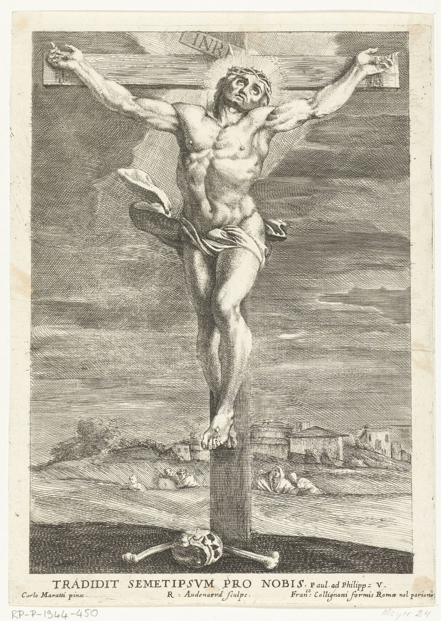 Cristo na cruz de Robert van Audenaerd