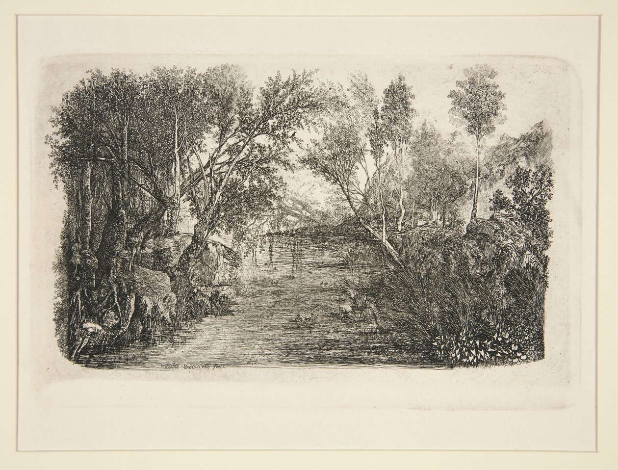 A Corrente (Le Cours d de Rodolphe Bresdin