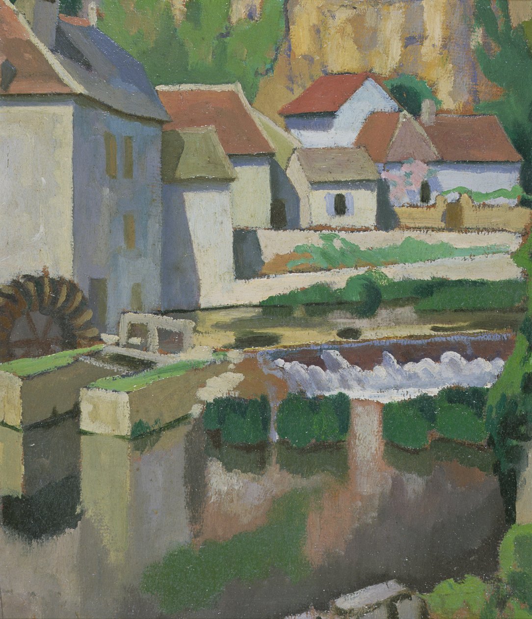 Angles-sur-l Anglin, 1912 de Roger Eliot Fry