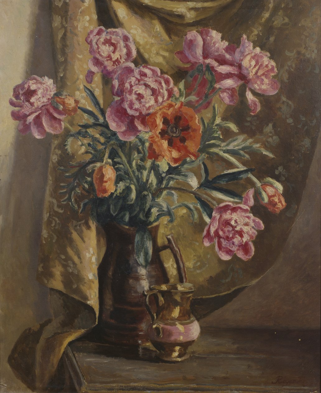 Peônias e Papoulas, 1929 de Roger Eliot Fry