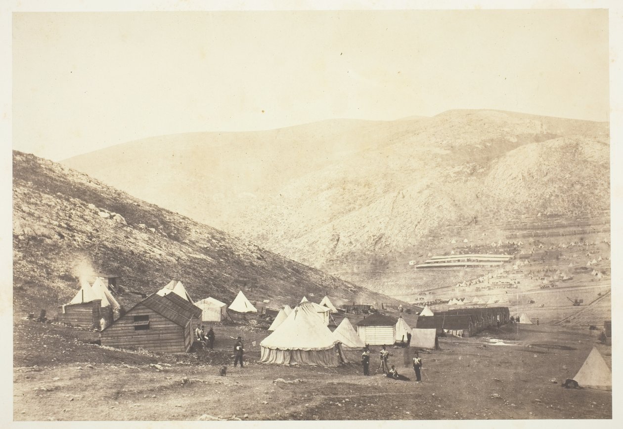 Acampamento do 71º Regimento de Roger Fenton