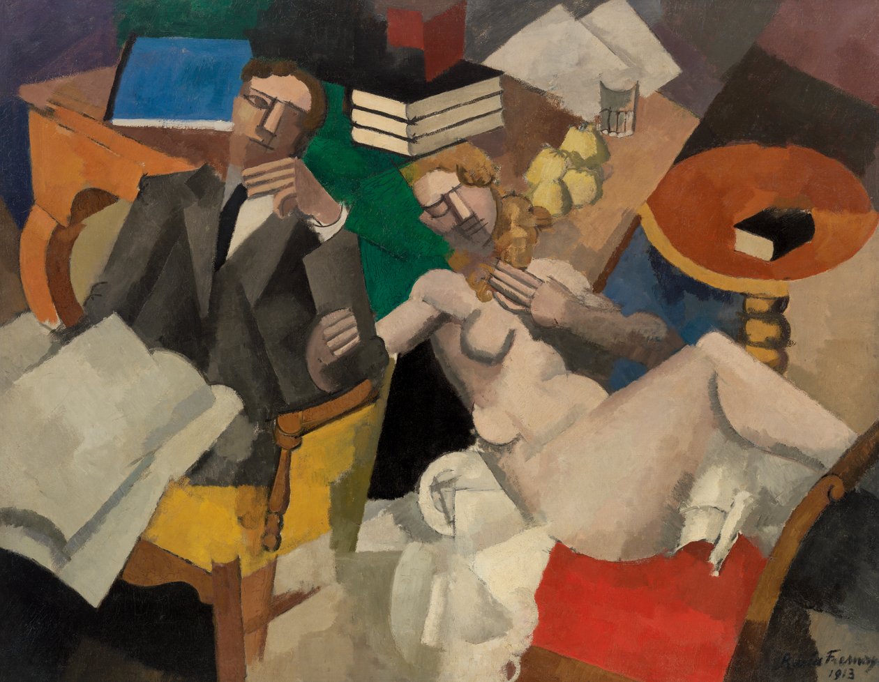 Vida Conjugal (La Vie conjugale) de Roger de La Fresnaye