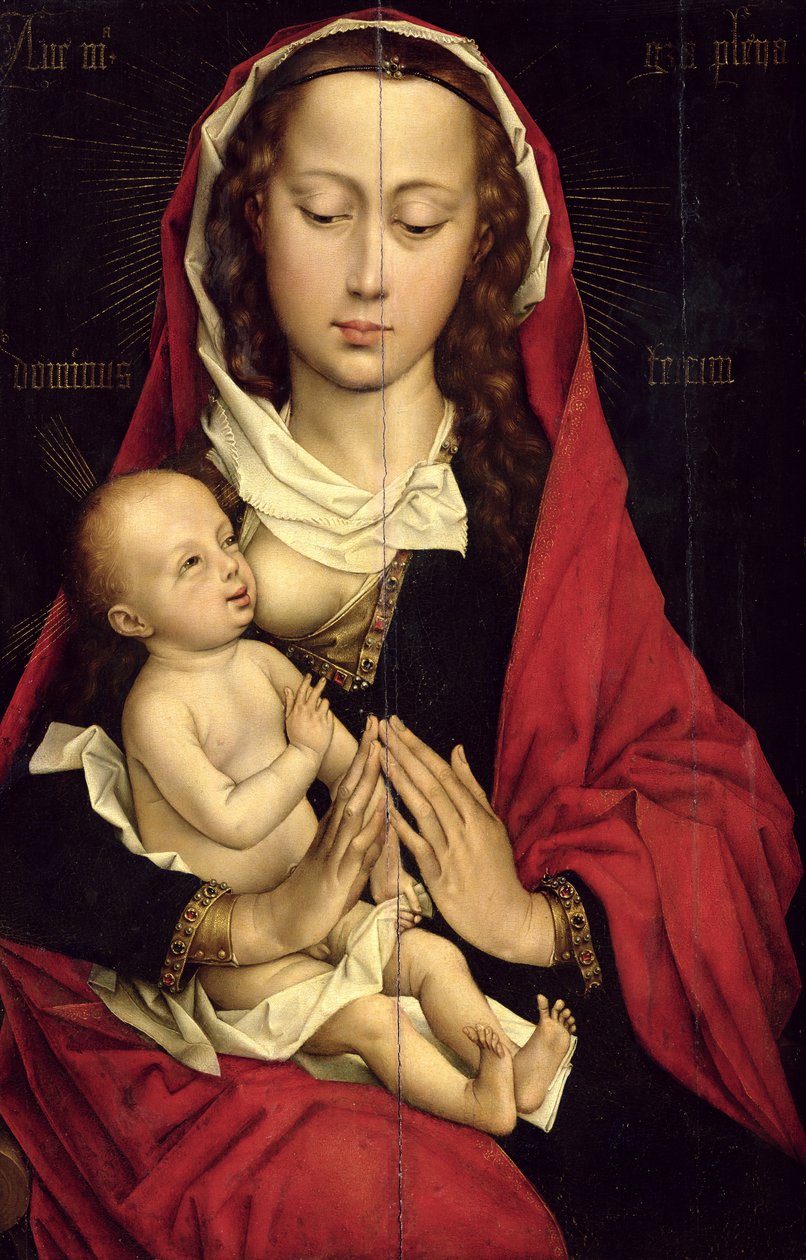 Madonna e criança de Rogier van der Weyden