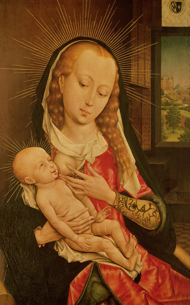 Virgem e o Menino de Rogier van der Weyden