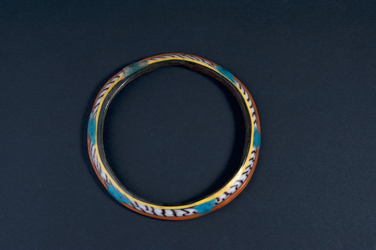 Pulseira (vidro colorido) de Roman