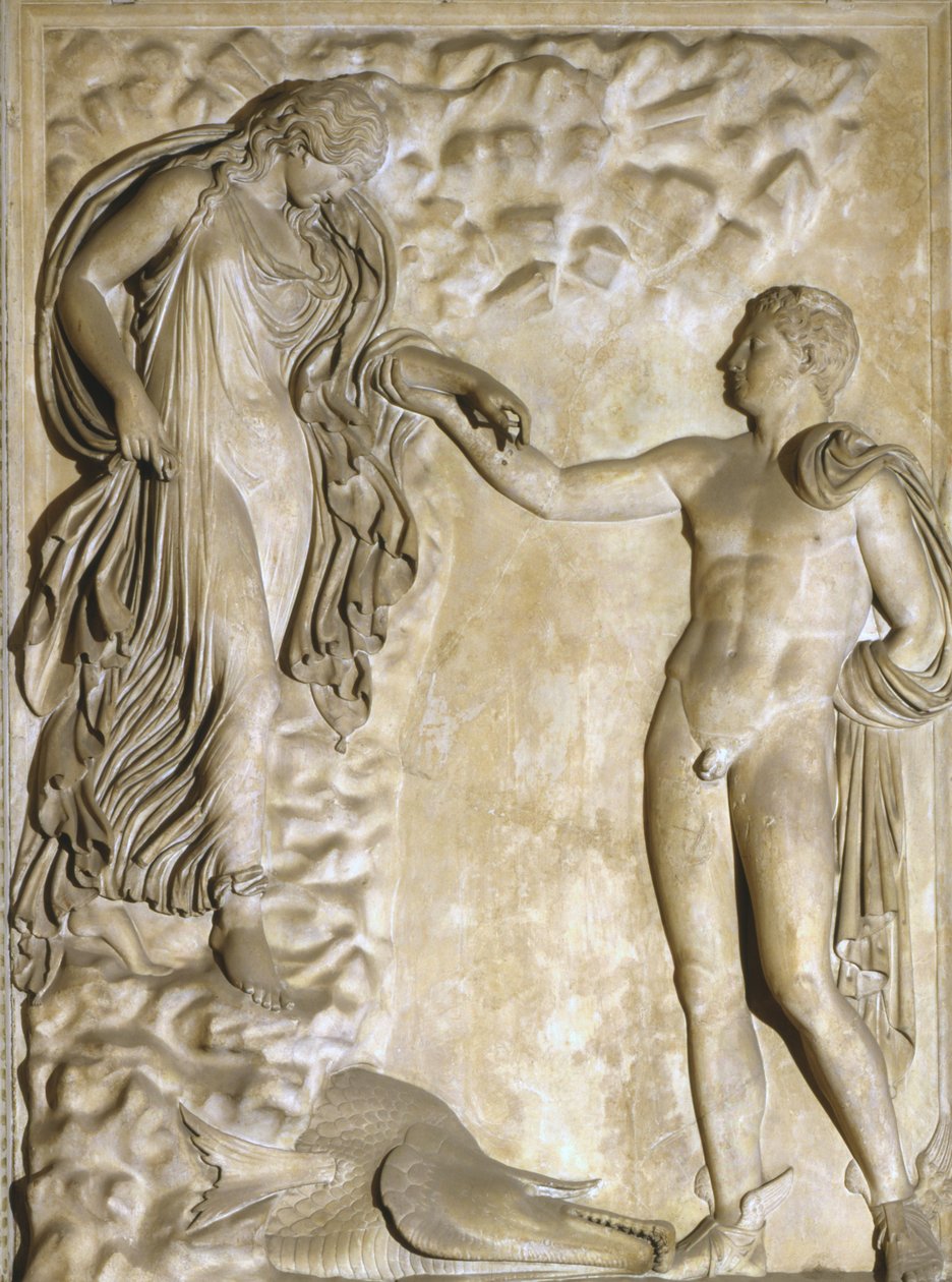 Perseu e Andrômeda (mármore) de Roman