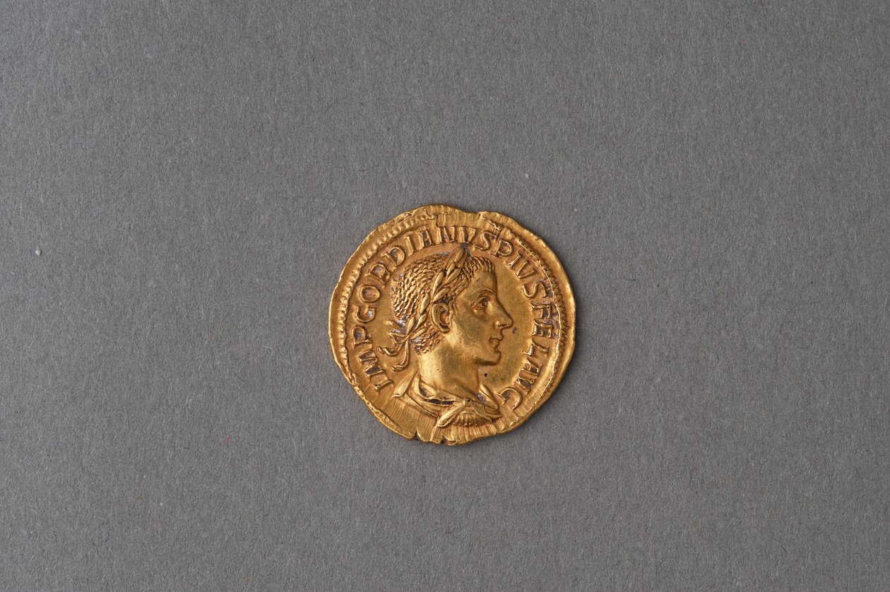 Quinarius de Gordian III (ouro) de Roman