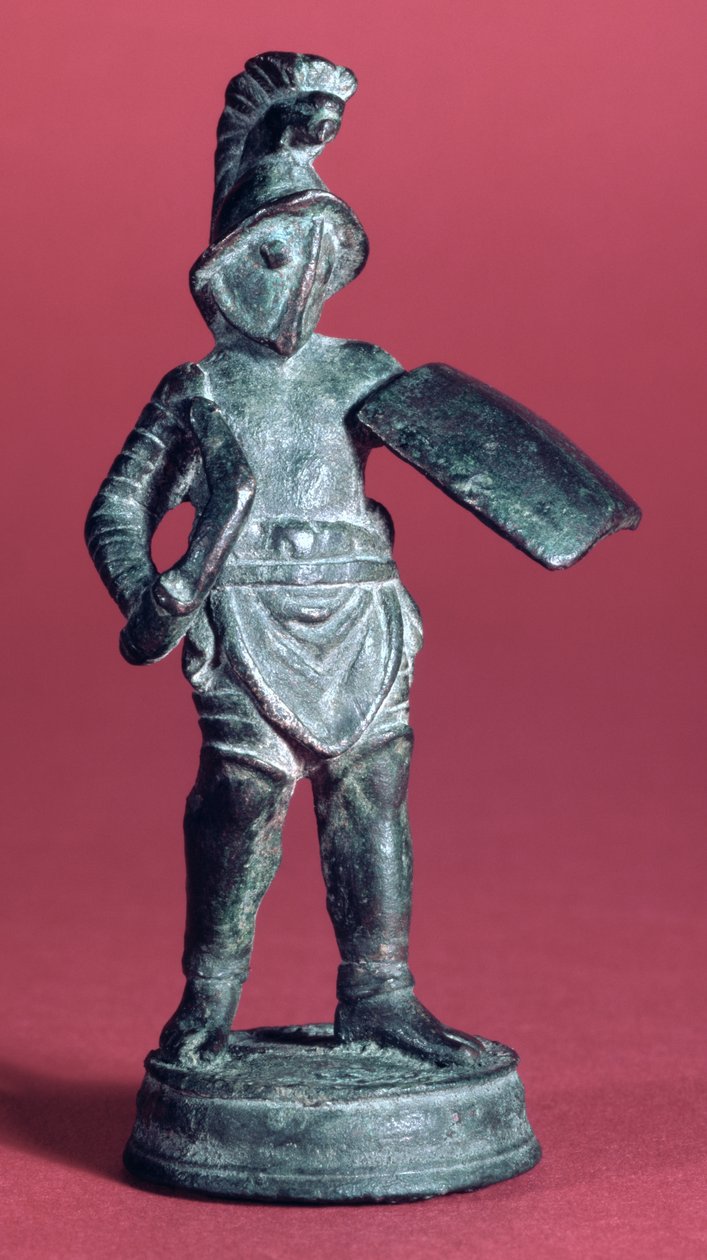 Estatueta de um Gladiador (bronze) de Roman